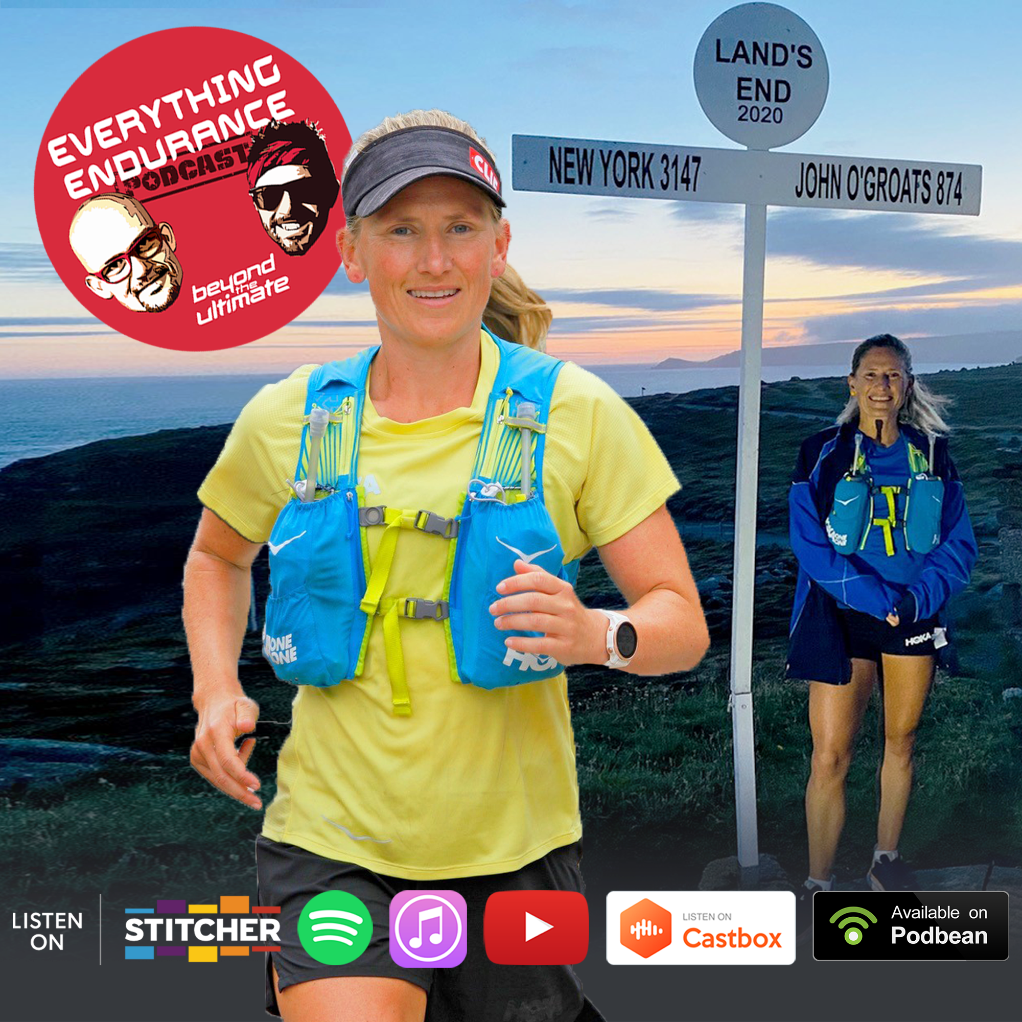 E46. Running the Country, a new LEJOG Record with Carla Molinaro