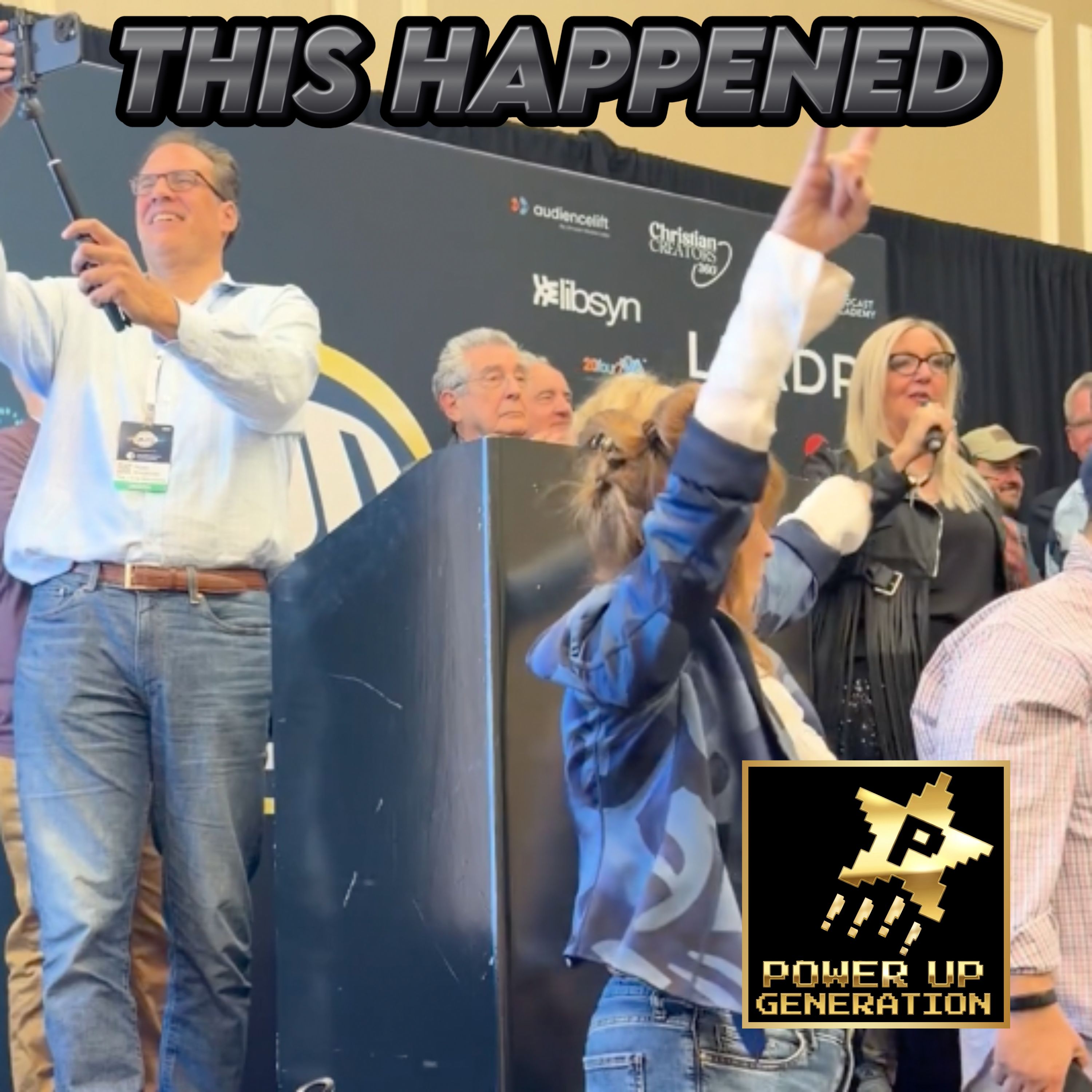 What Happens When You Go For It: Performing "Power Up Generation" Live at Podfest