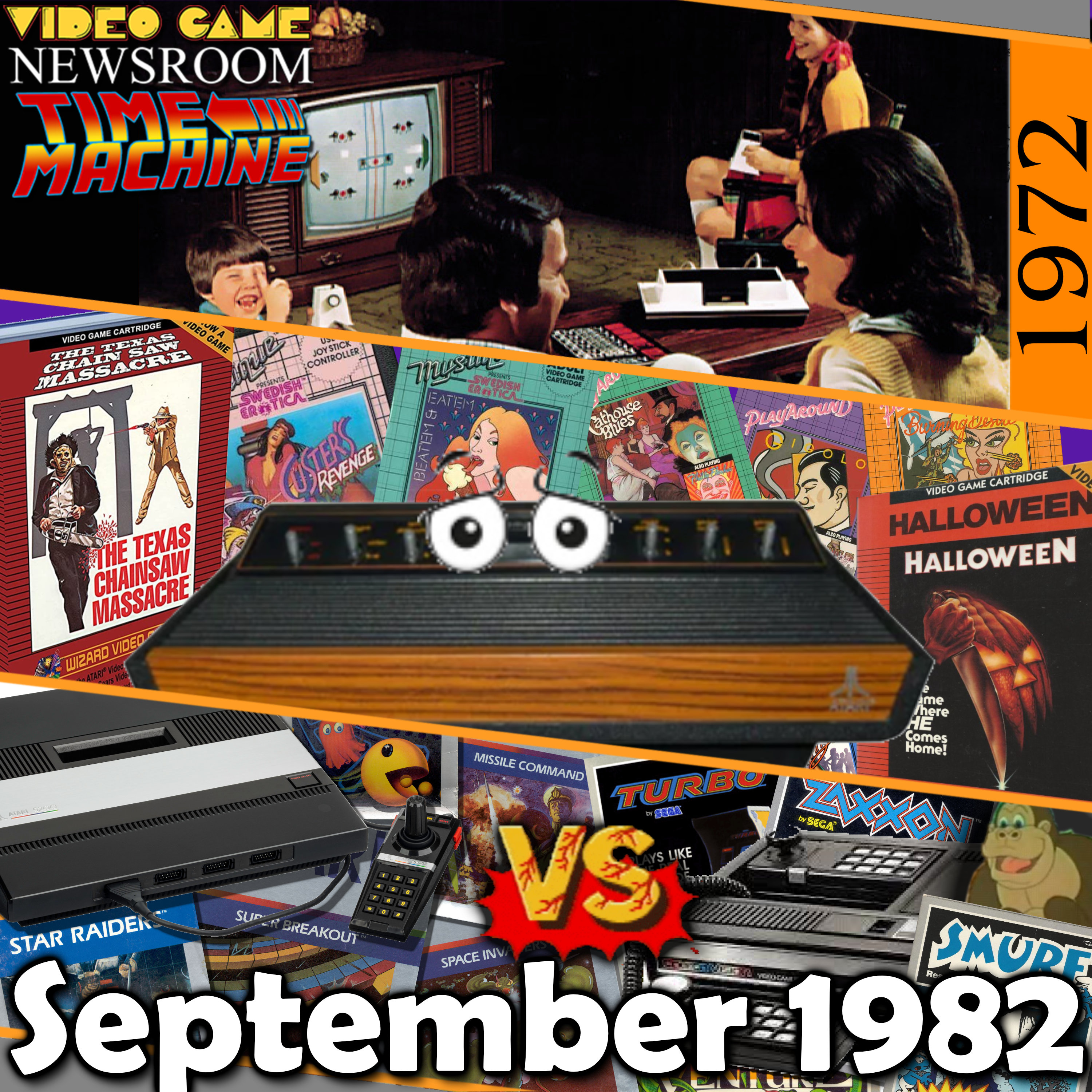 Video Game Newsroom Time Machine