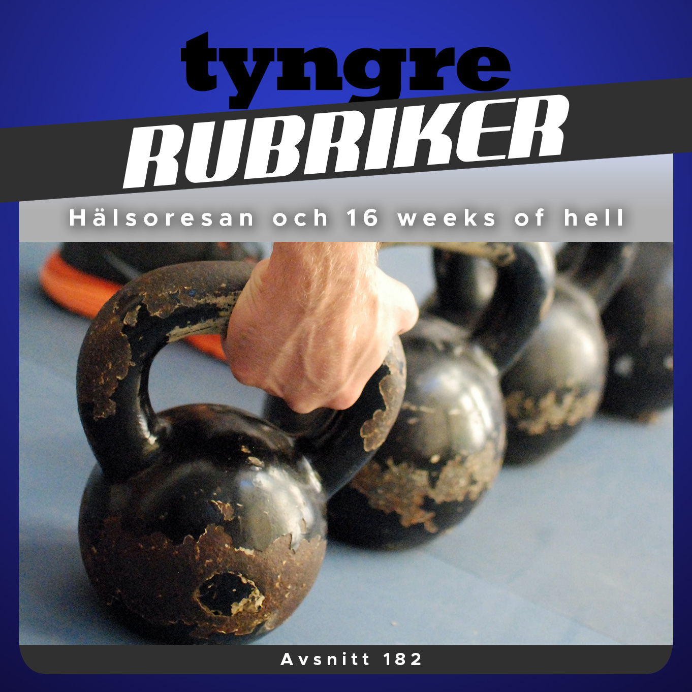 Avsnitt 182: Hälsoresan och 16 weeks of hell