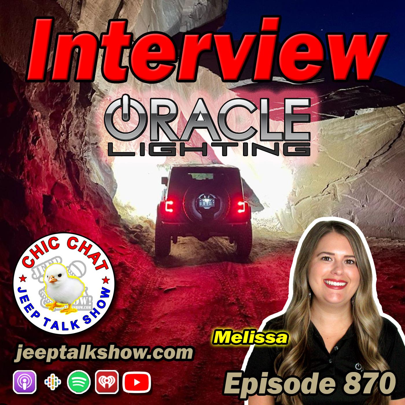 Episode 870 - CC - Melissa Oracle Lights