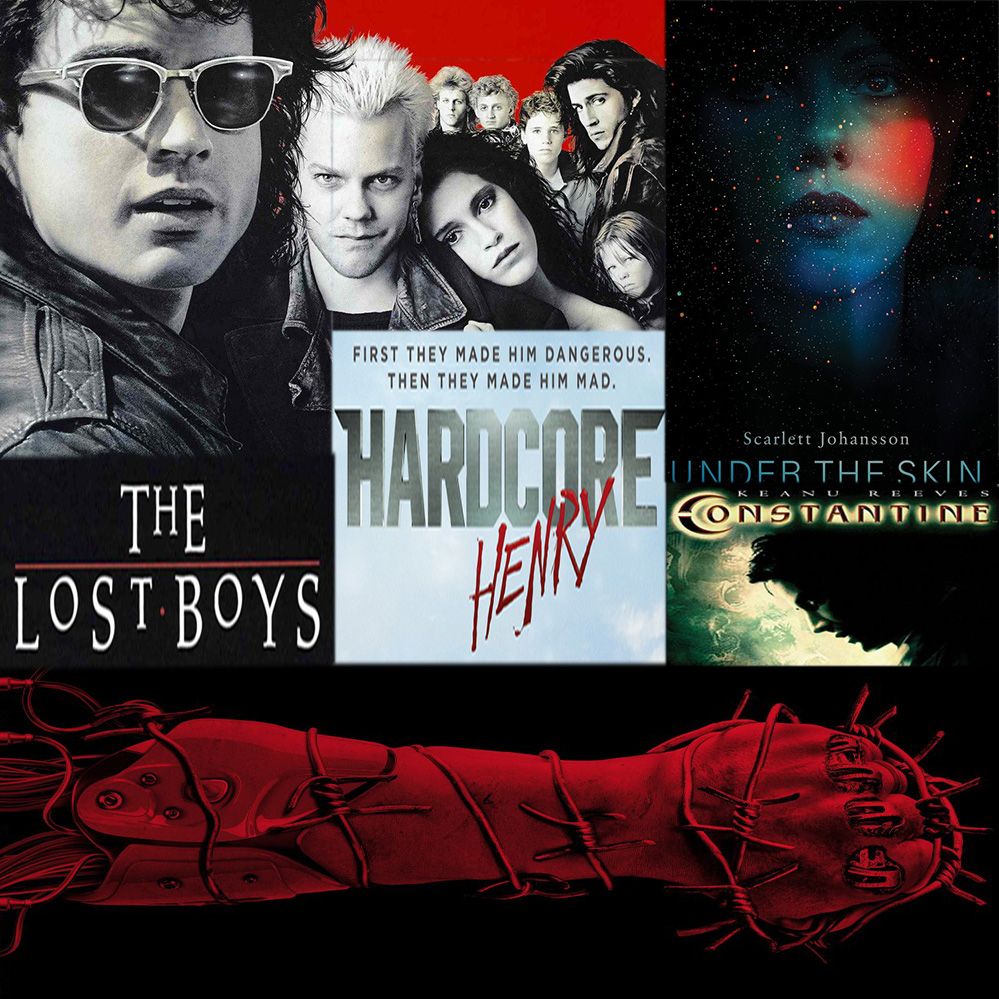 Week 082: (Hardcore Henry (2015), Under the Skin (2013), The Lost Boys (1987))