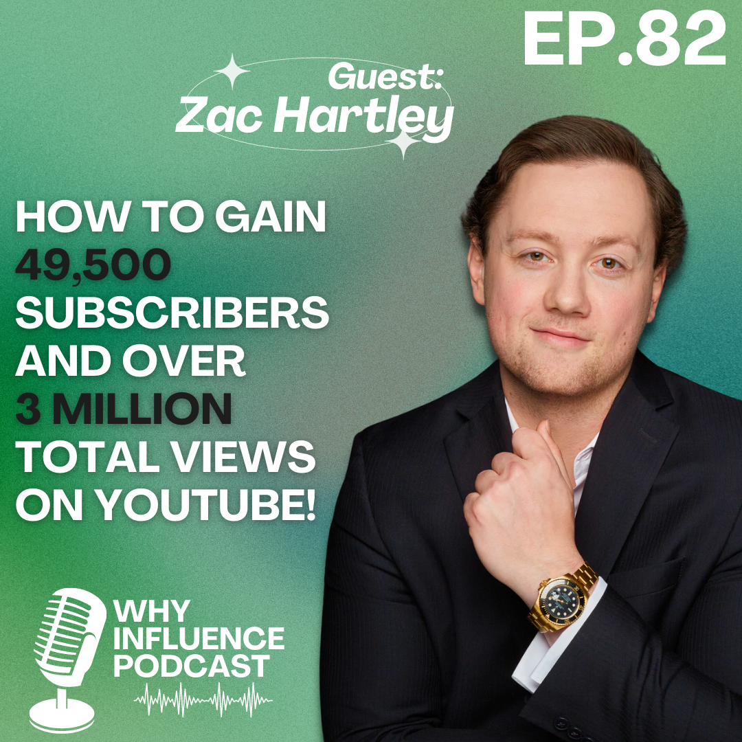 How Zac Hartley gained 49,500 subscribers and over 3 MILLION total views on YouTube!