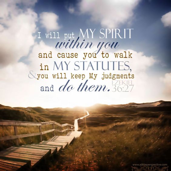Sermon - Ezekiel 36:27;