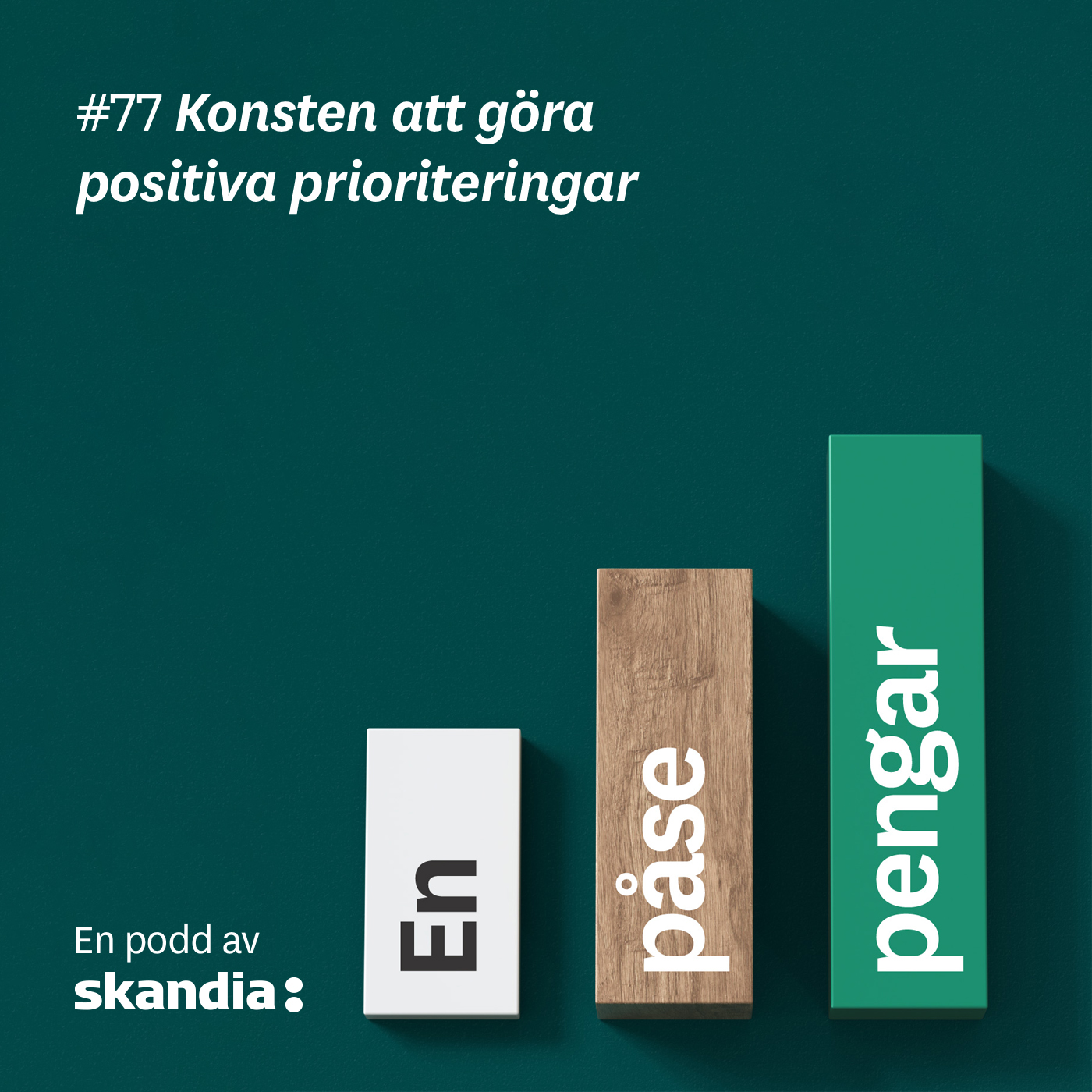 #77 Konsten att göra positiva prioriteringar