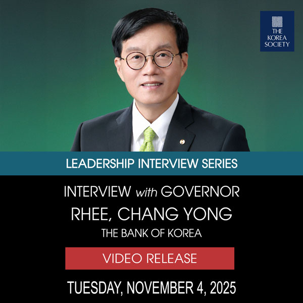 Interview with Bank of Korea Governor Rhee, Chang Yong