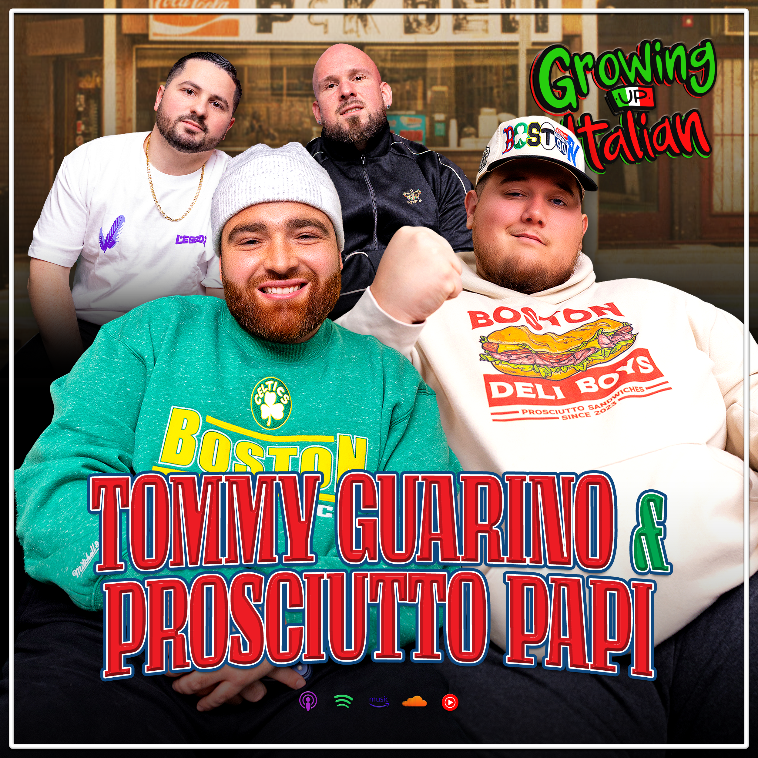 Tommy Guarino & Prosciutto Papi Talk Threeways, Family Plan 2 & Growing Up in Boston