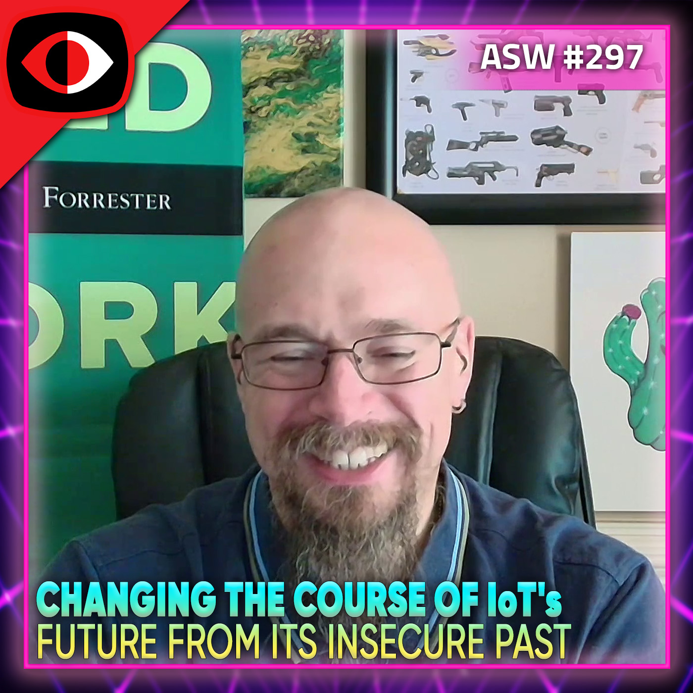 cover of episode Changing the Course of IoT's Future from Its Insecure Past - Paddy Harrington - ASW #297