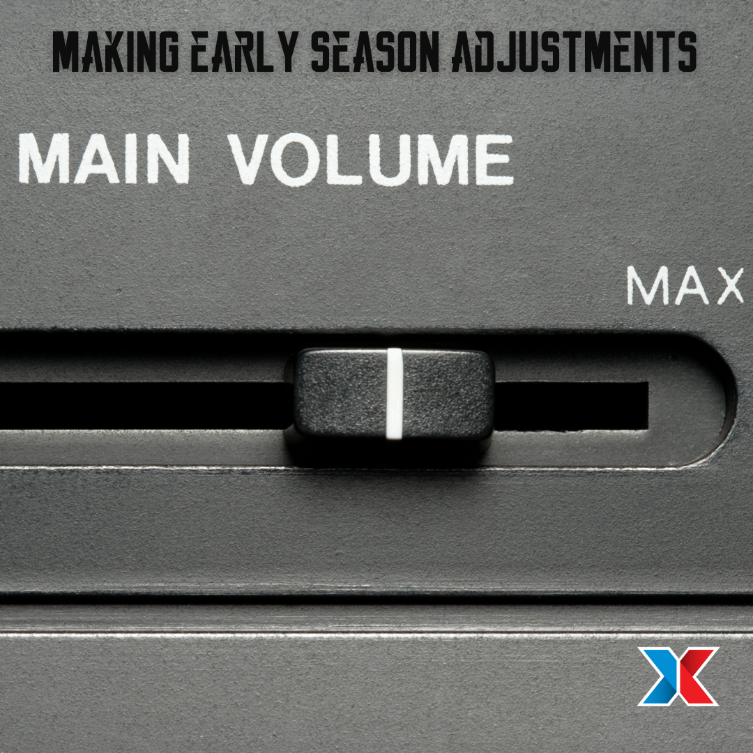 Coach Lesson - Managing Early Season