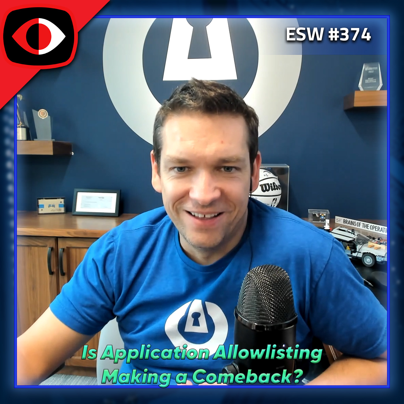 cover of episode Interview with ThreatLocker: Is Application Allowlisting Making a Comeback? - Danny Jenkins - ESW #374