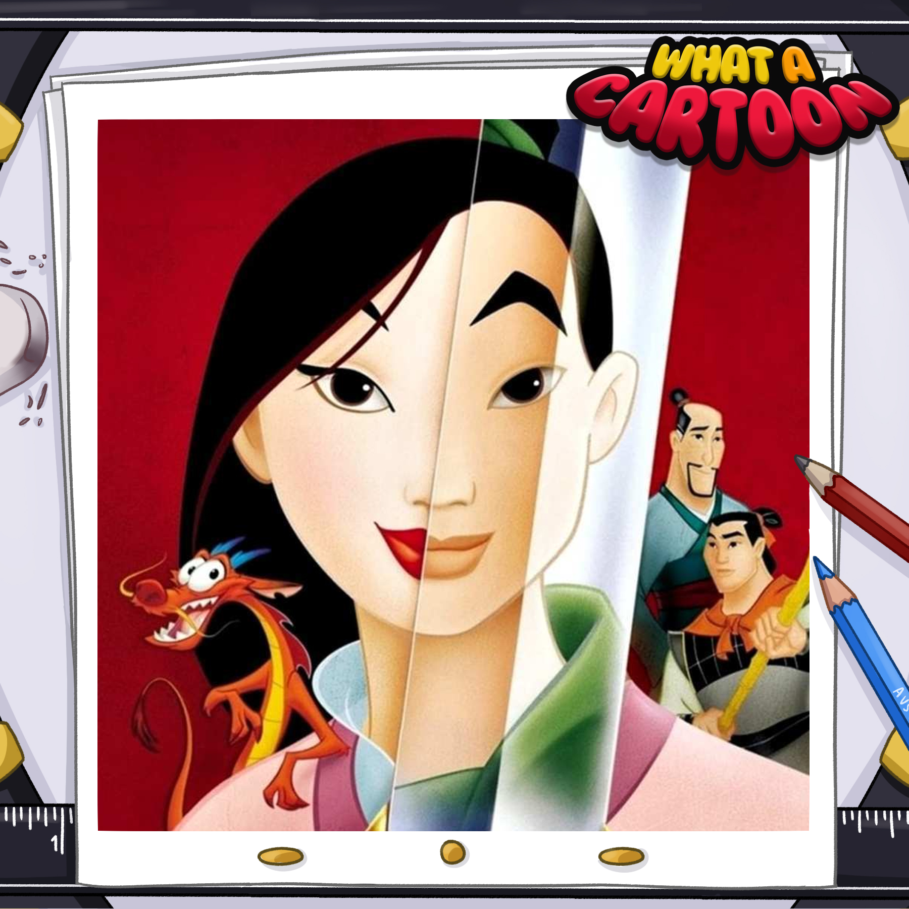 A Preview of What A Cartoon Movie for Mulan