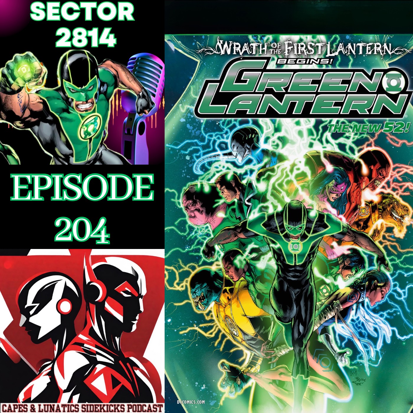 Capes & Lunatics Sidekicks Podcast