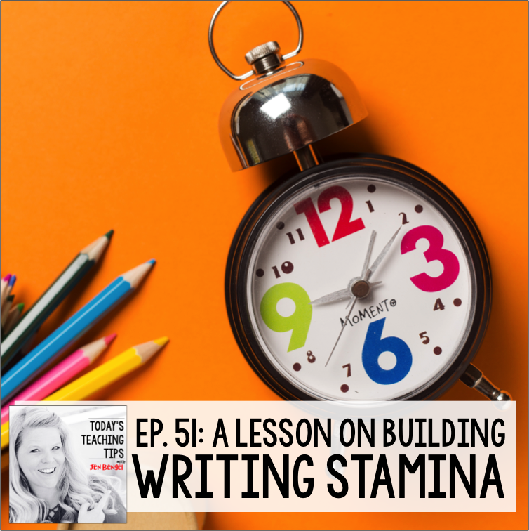 A Lesson on Building Writing Stamina