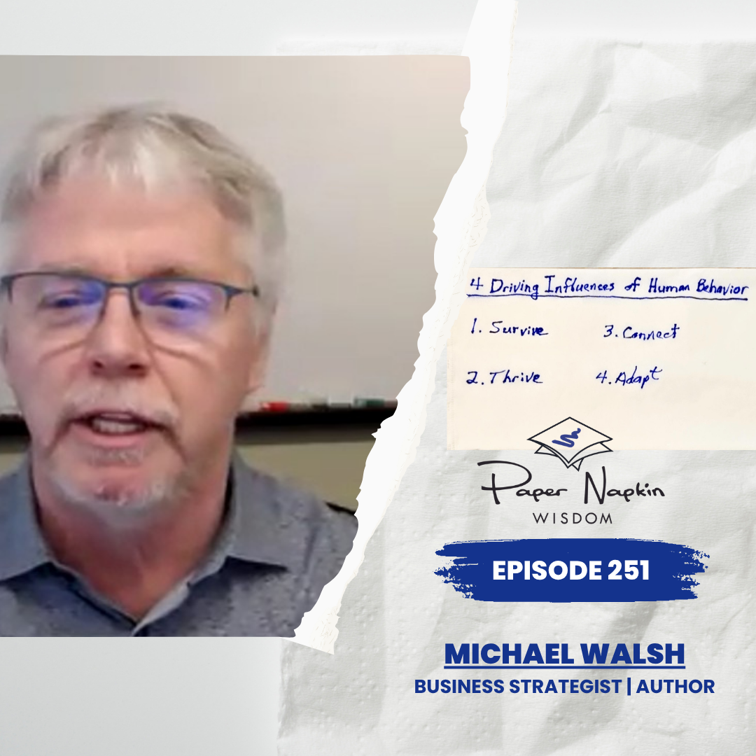 EP 251 - Freedom by Design Series (Part 4) | The Four Driving Influences of Human Behavior – Michael Walsh on What Really Moves Us