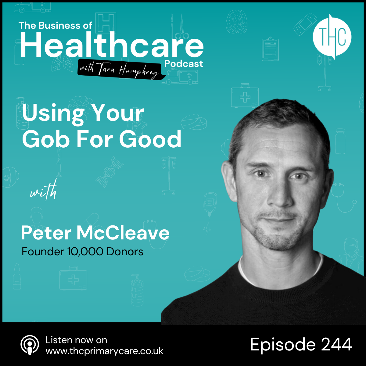 #244 Using Your Gob For Good with Peter McCleave
