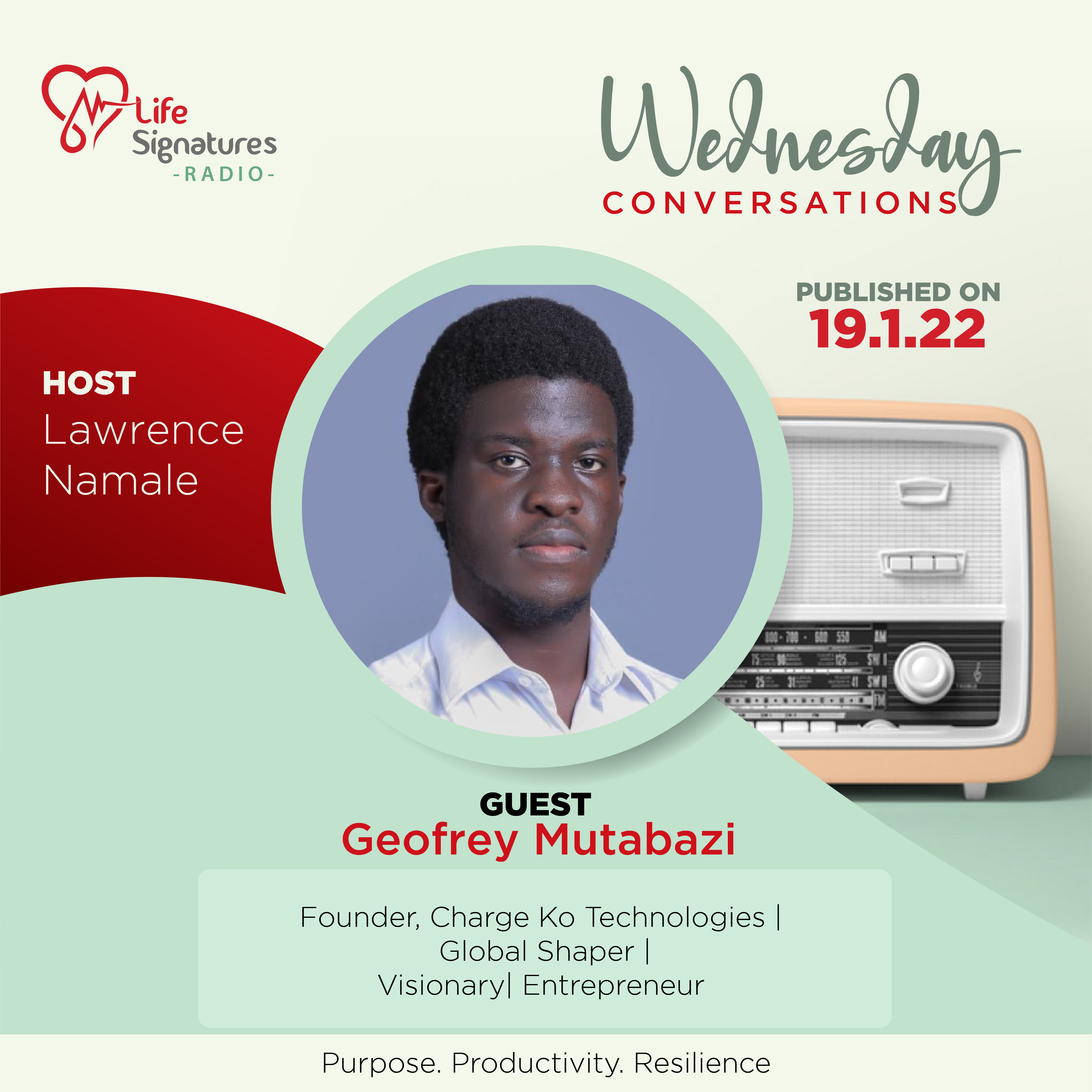 🎉 New #Podcast! 950. Geofrey Mutabazi. How It is in the Trenches of Startup Life