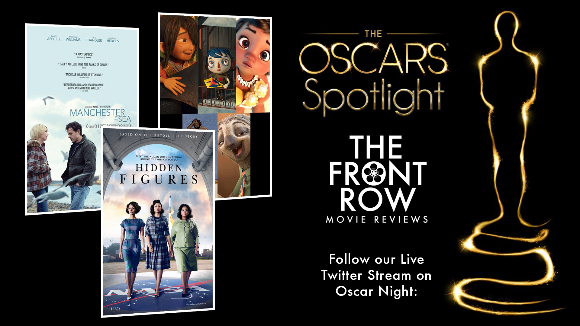 Oscar Spotlight - Hidden Figures, Animated Films & Manchester By The Sea
