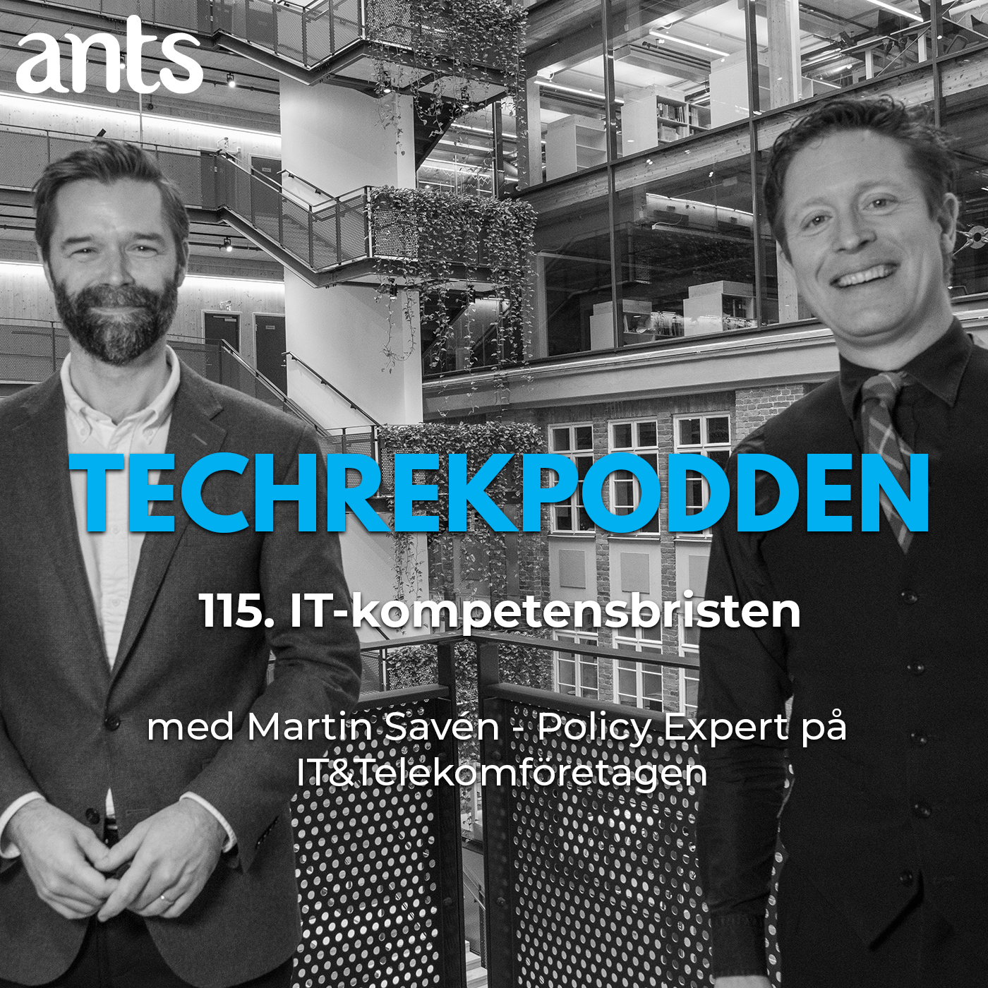 115. IT-kompetensbristen med Martin Savén - Policy Expert på IT&Telekomföretagen episode artwork