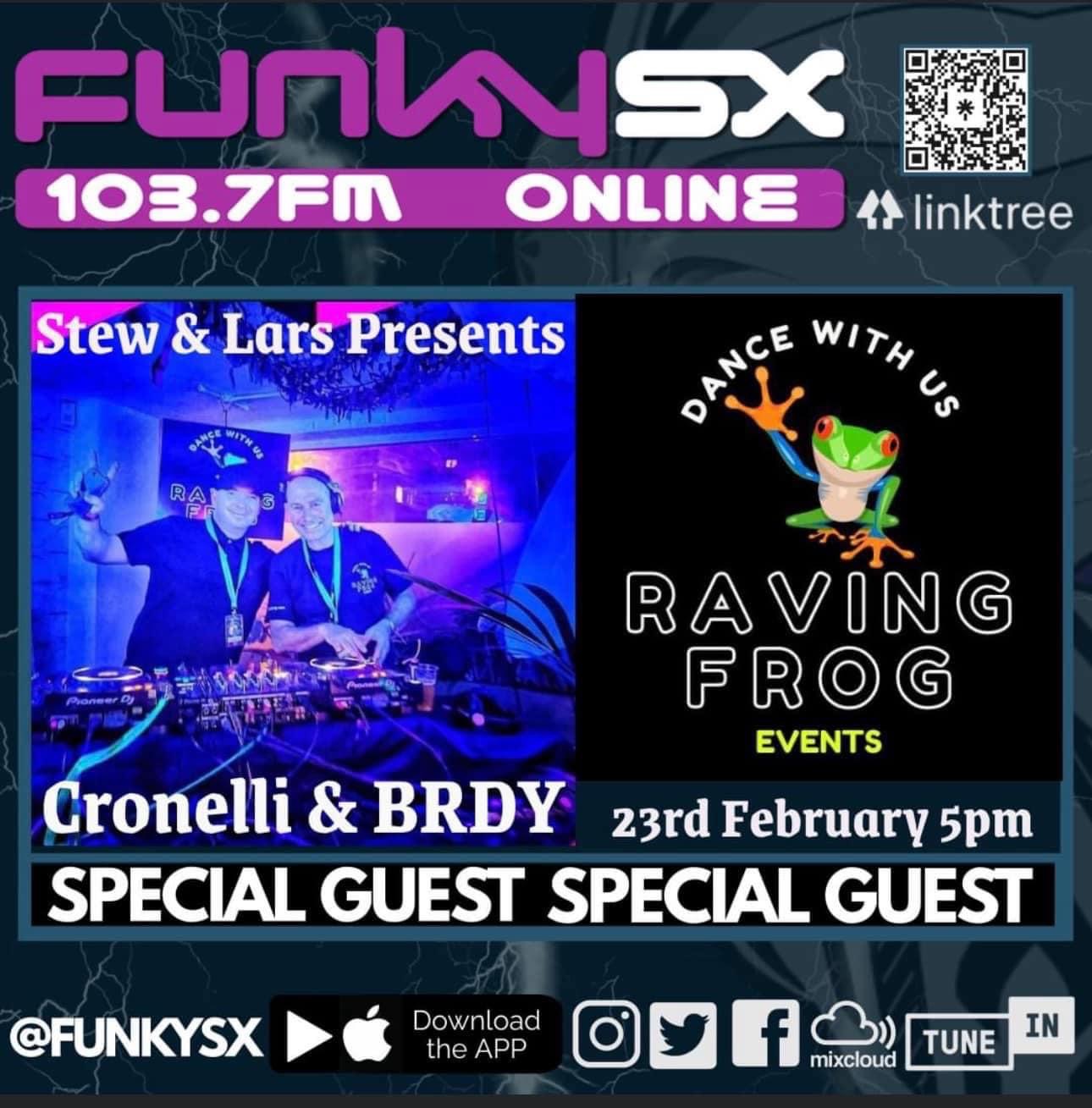 Raving Funky Frogs - when the Frogs came to Funky - 23Feb23
