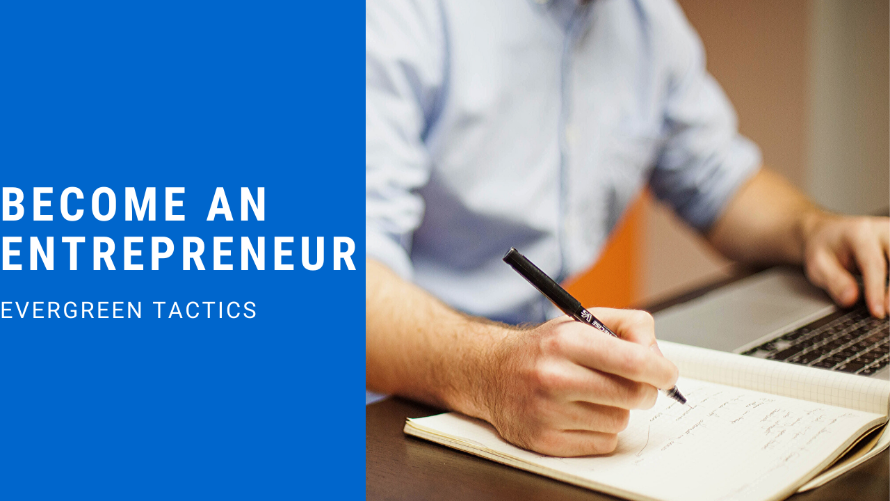 Steps to become an entrepreneur