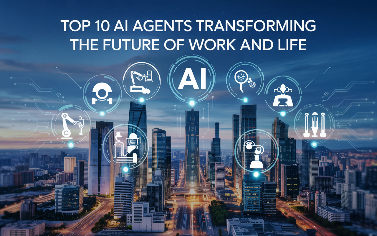 Top 10 AI Agents Transforming the Future of Work and Life