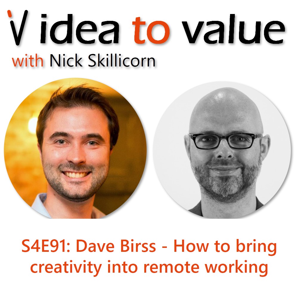 Podcast S4E91: Dave Birss - How to bring creativity into remote working