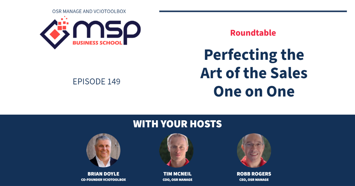 cover of episode Perfecting the Art of the Sales One on One