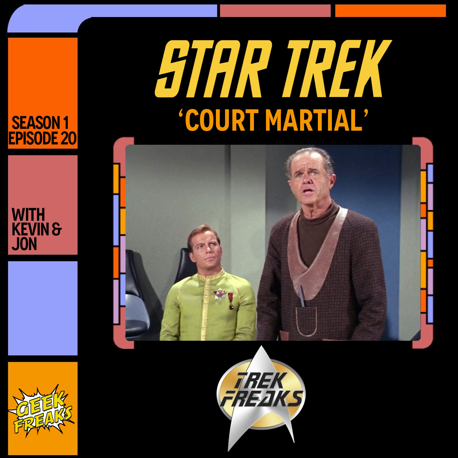 Court Martial ToS S1E20 - Trek Freaks