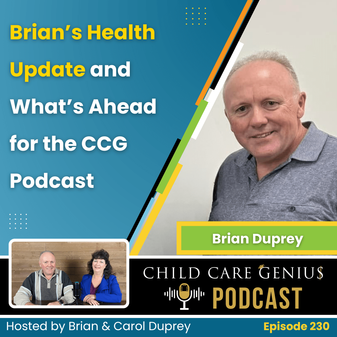 E230 Brian's Health Update and What's Ahead for the CCG Podcast with Brian Duprey