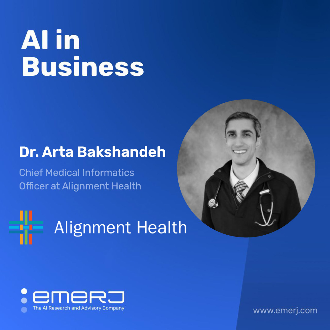 Machine Learning and Large Language Models in Healthcare - with Dr. Arta Bakshandeh of Alignment Health