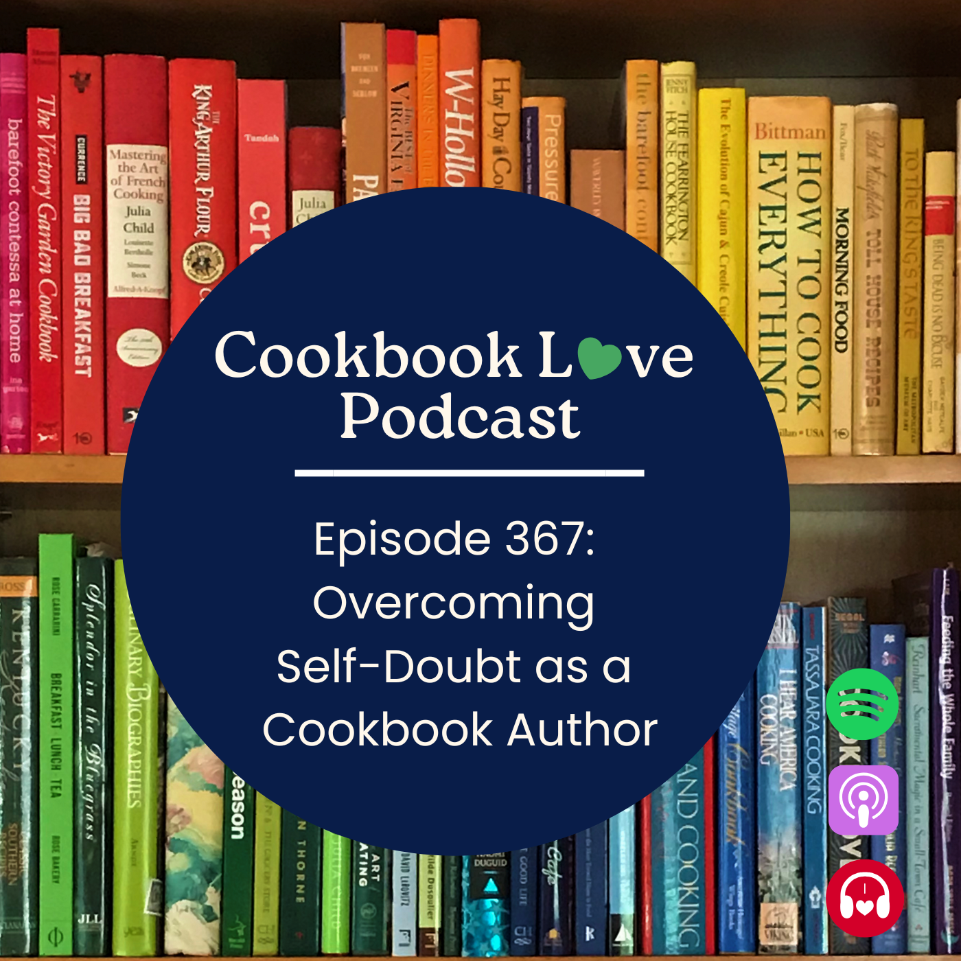 Episode 367:  Overcoming Self-Doubt as a Cookbook Author