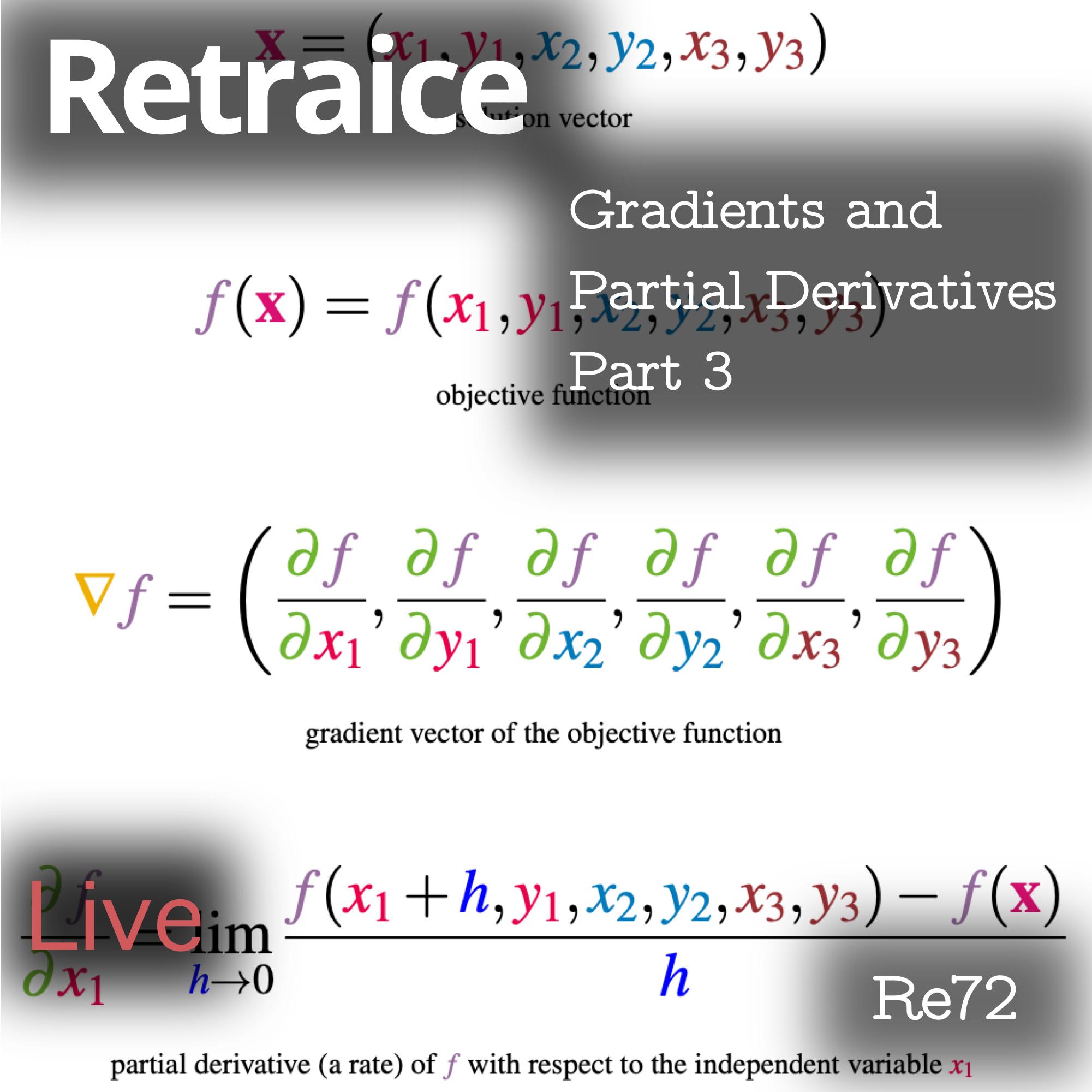 Re72: Gradients and Partial Derivatives Part 3 (AIMA4e pp. 119–122)