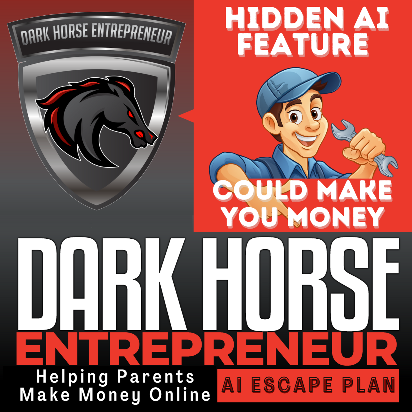 Dark Horse Entrepreneur AI Escape Plan | Helping Parents Make Money Online with AI