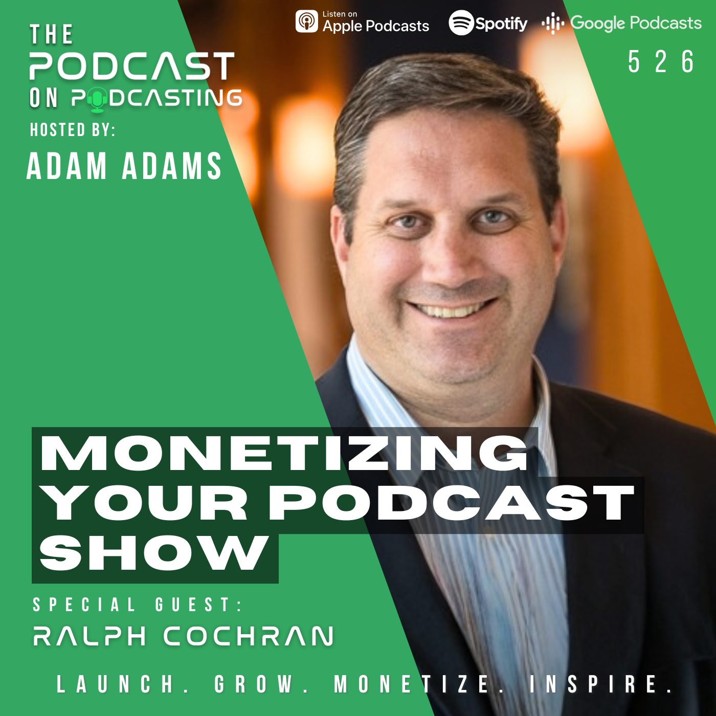 Monetizing Your Podcast Show - Ralph Cochran [526]