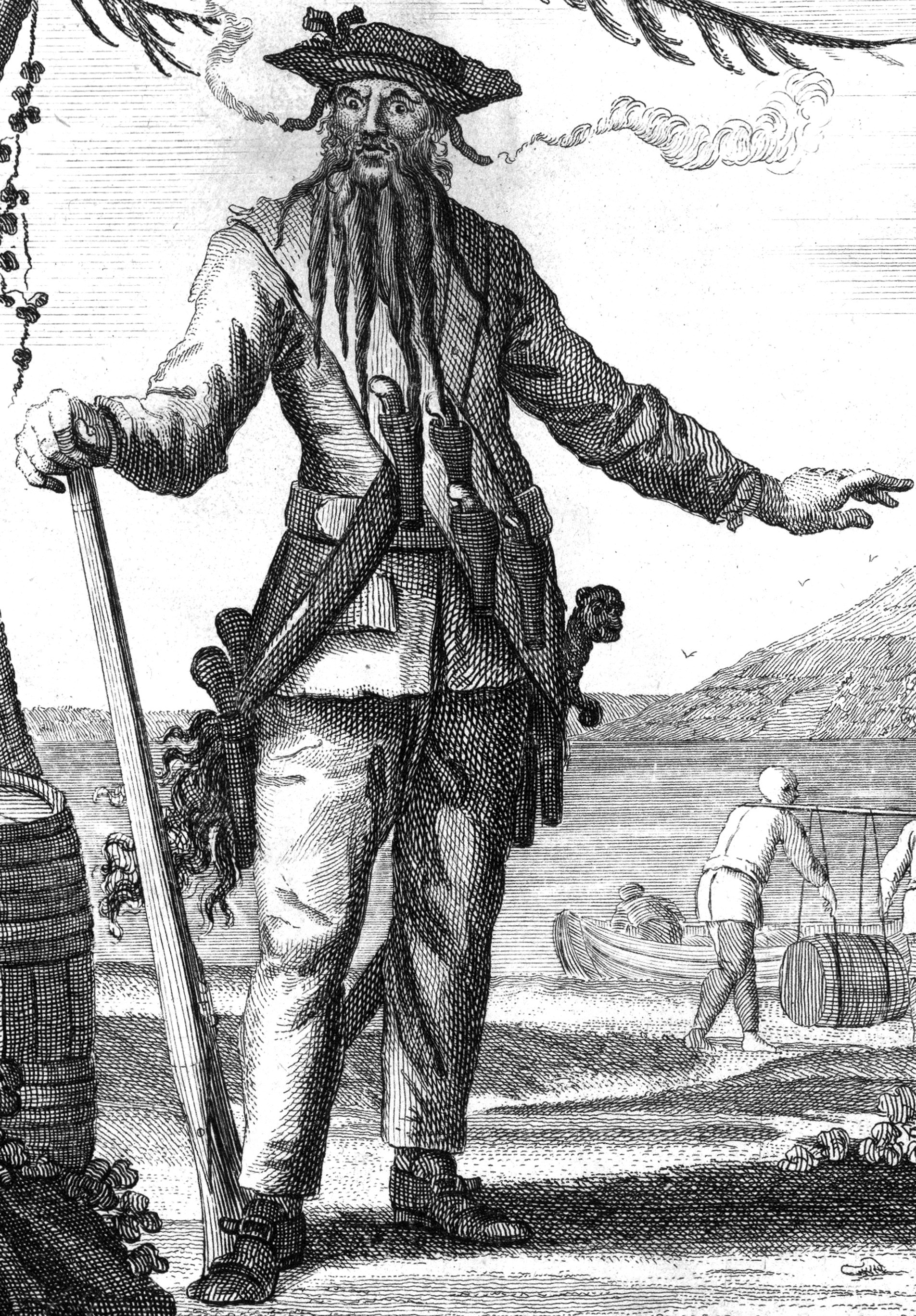 A GENERAL HISTORY OF THE PYRATES (CH 3 PT 2) PLUS THE TRUE STORY OF BLACKBEARD AS TOLD IN 'THE LAST DAYS OF THE PIRATE BLACKBEARD'