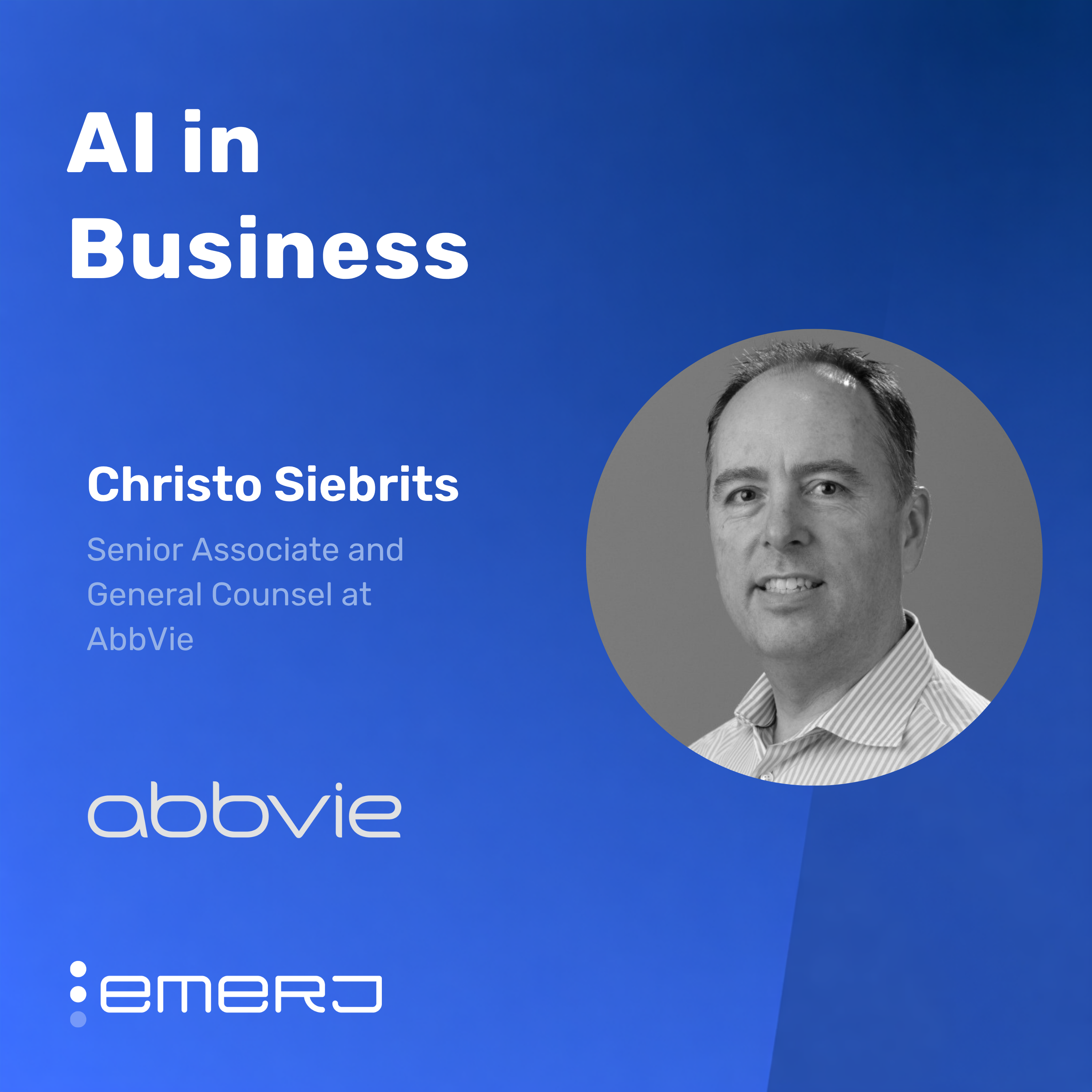 Creating a Single Source of Truth for Enterprise Legal Work - with Christo Siebrits of AbbVie