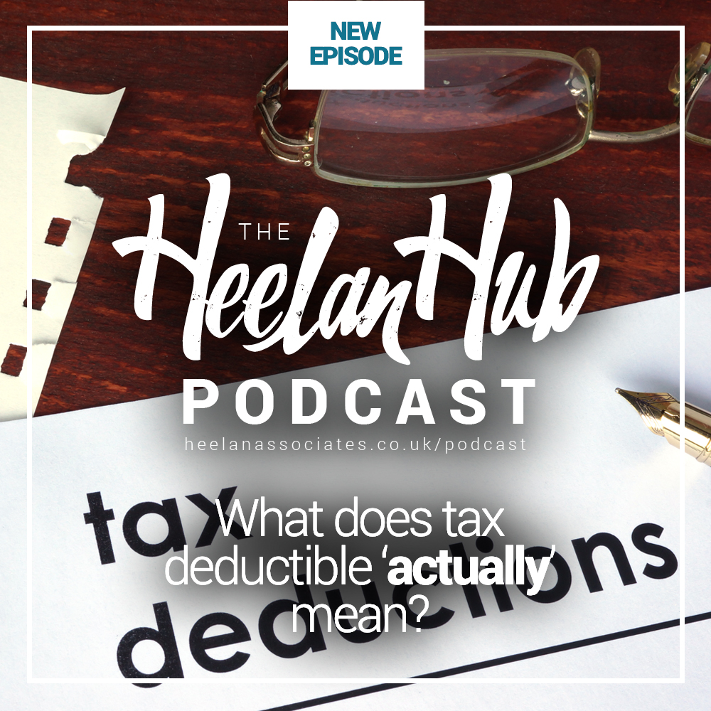 What does tax deductible actually mean?