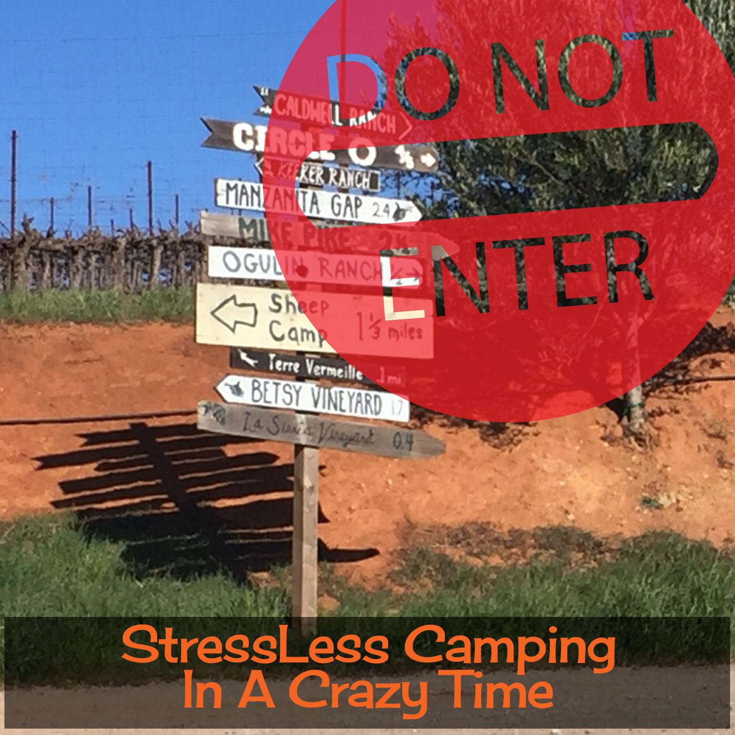 StressLess Camping in strange times