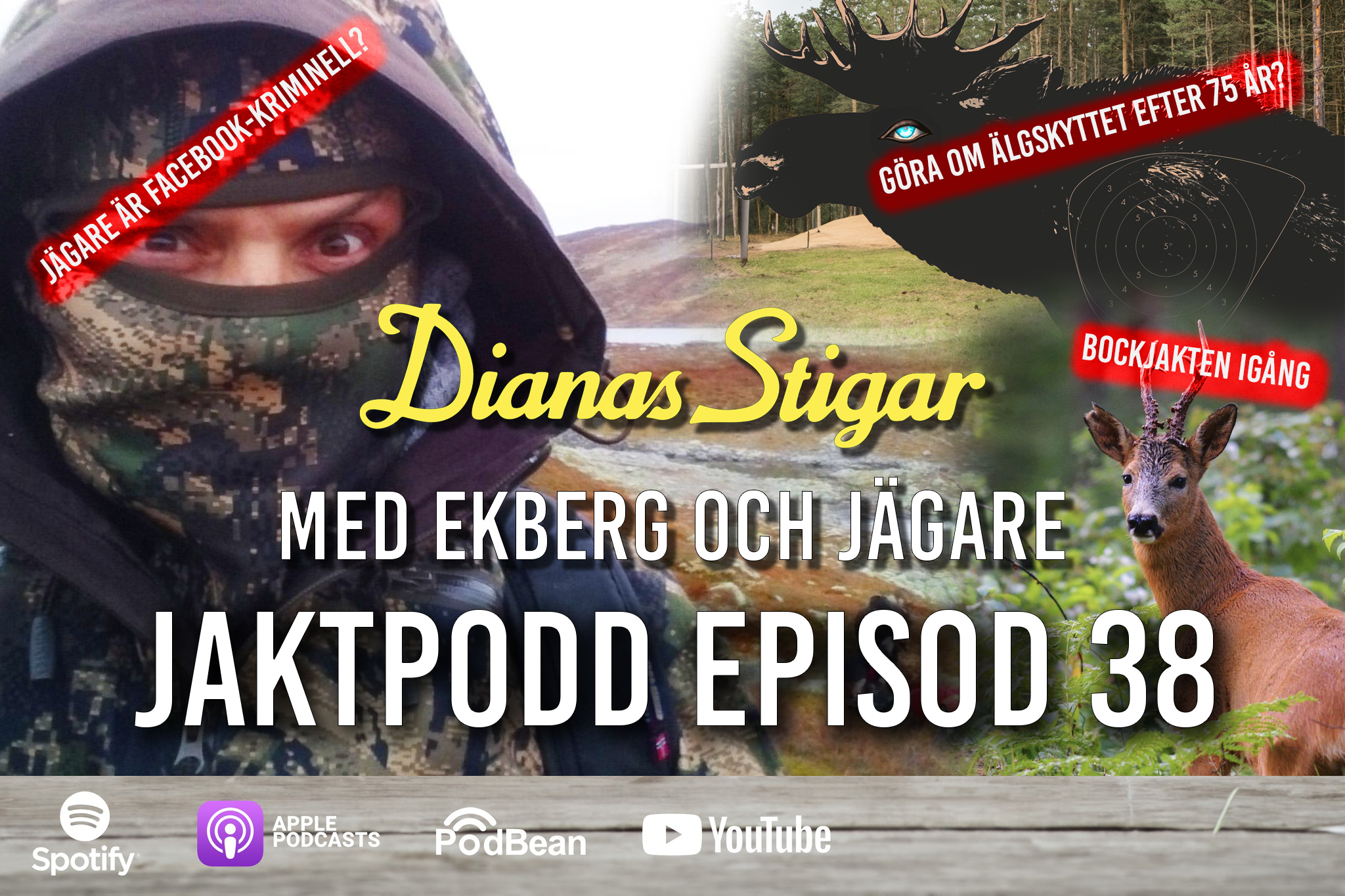 På Dianas Stigar med Ekberg och Jägare - En jaktpodd