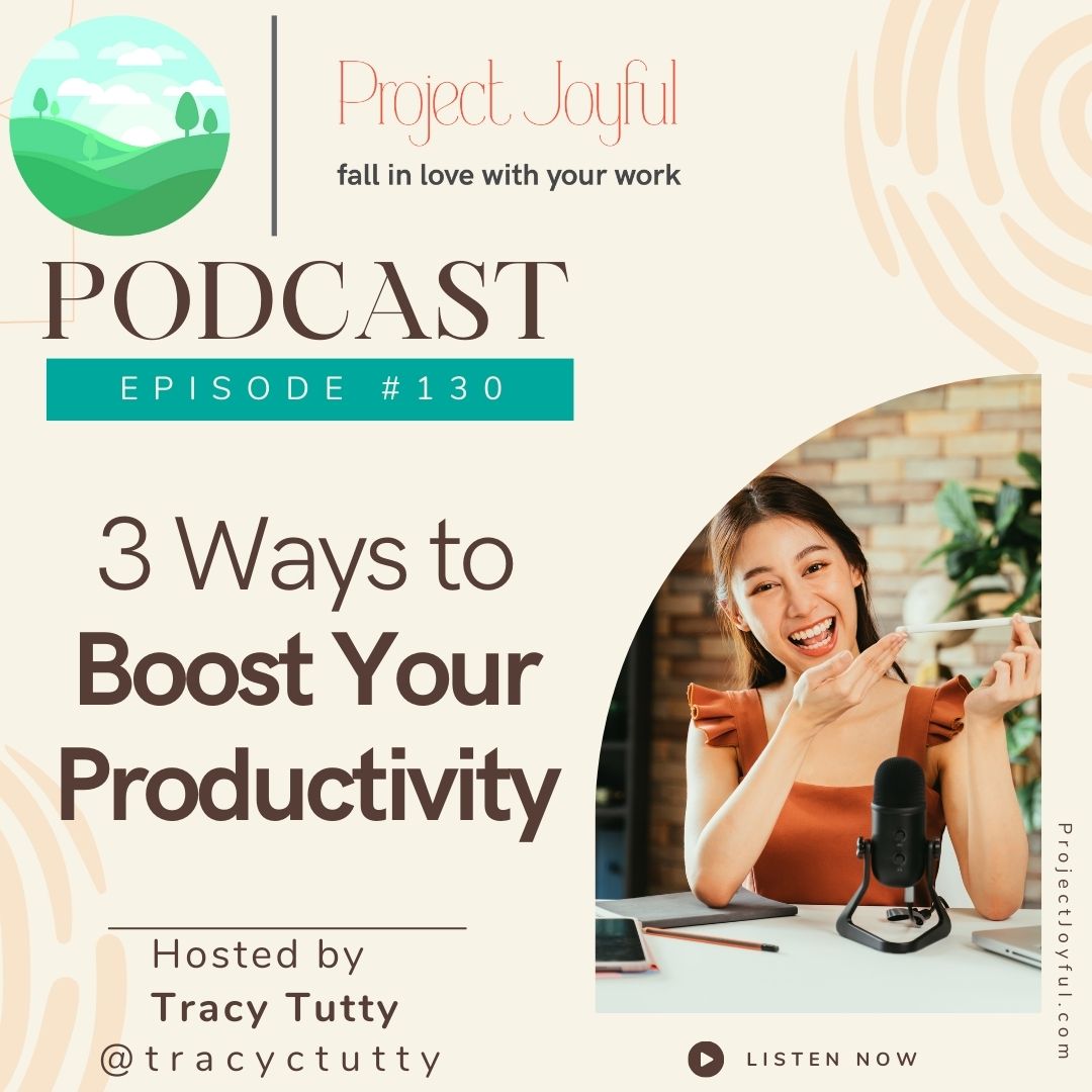 3 Ways to Boost Productivity