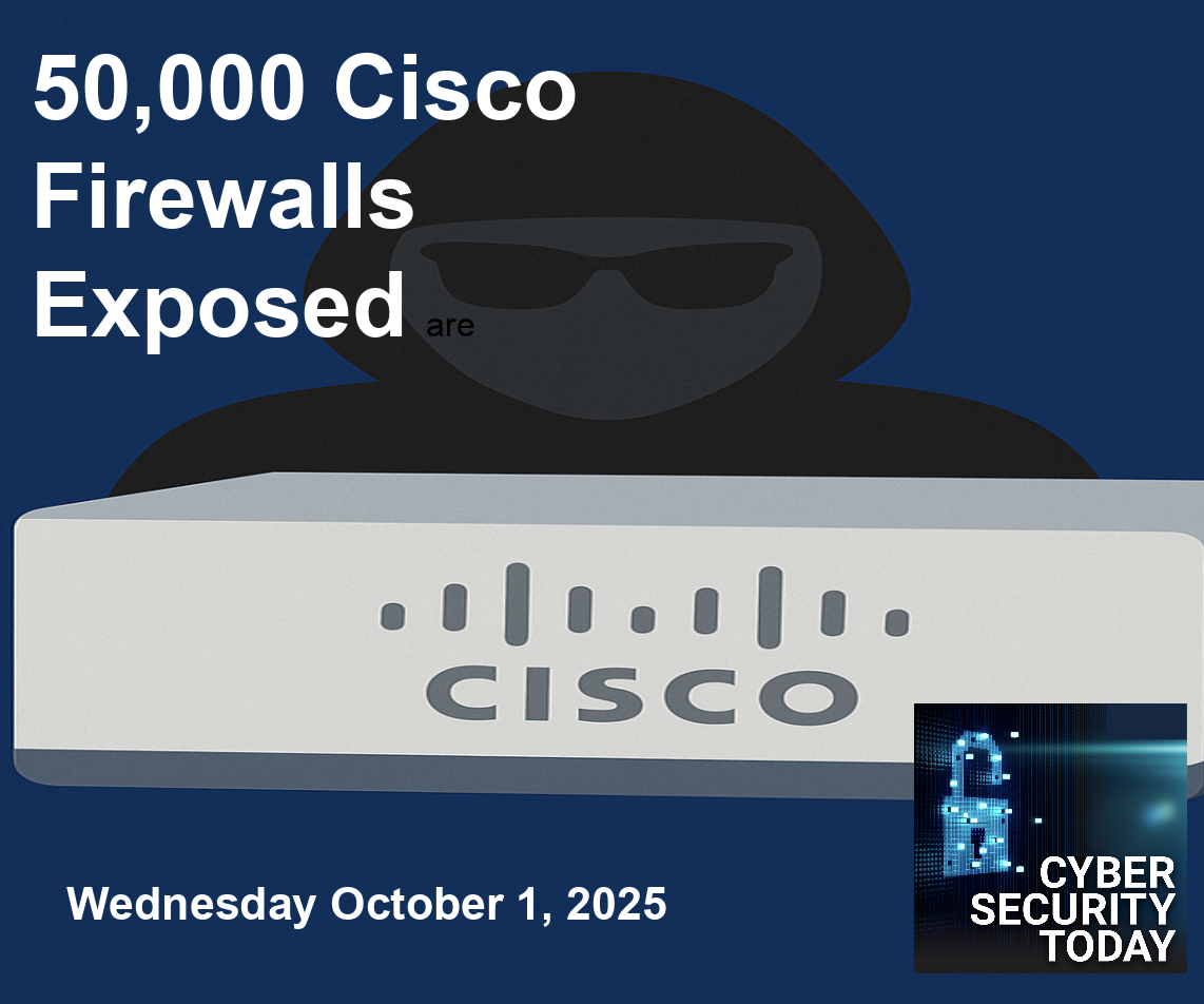 50,000 Cisco Firewalls Exposed