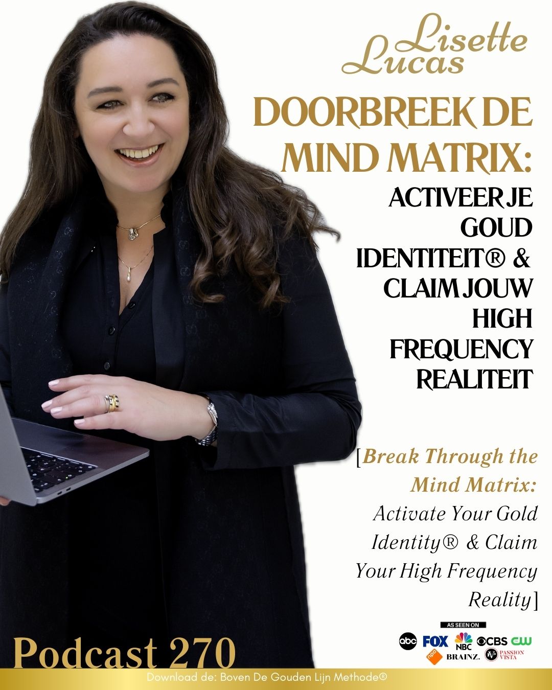 270. Doorbreek de Mind Matrix: Activeer Je Goud Identiteit® & Claim Jouw High Frequency Realiteit