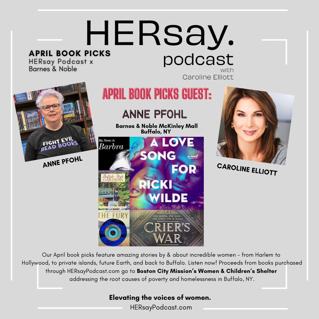 HERsay Podcast x Barnes & Noble April Book Picks HERsay Podcast x Barnes & Noble April Book Picks