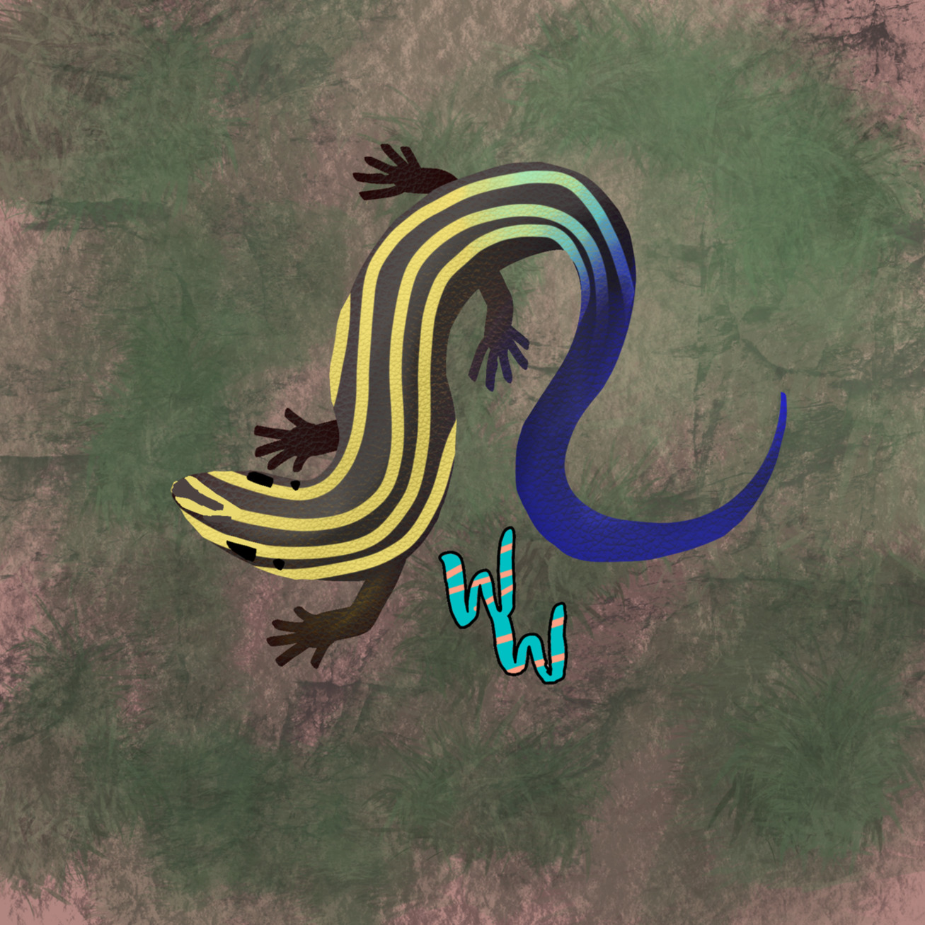 Five Lined Skink