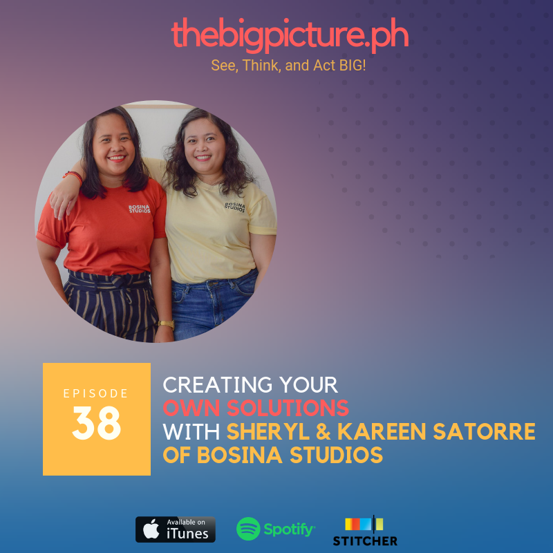#38: Creating your own solutions with Sheryl & Satorre of BOSINA STUDIOS