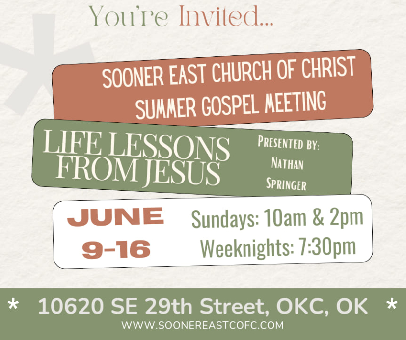 Sooner East Church of Christ Sermons