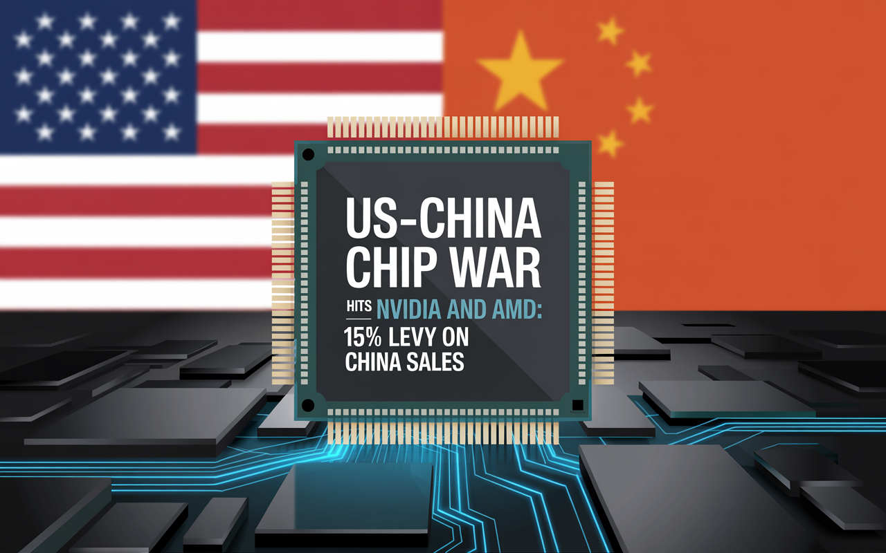 Nvidia’s 15% China Sales Levy: AMD Faces Parallel Pressure in US Tech Crackdown