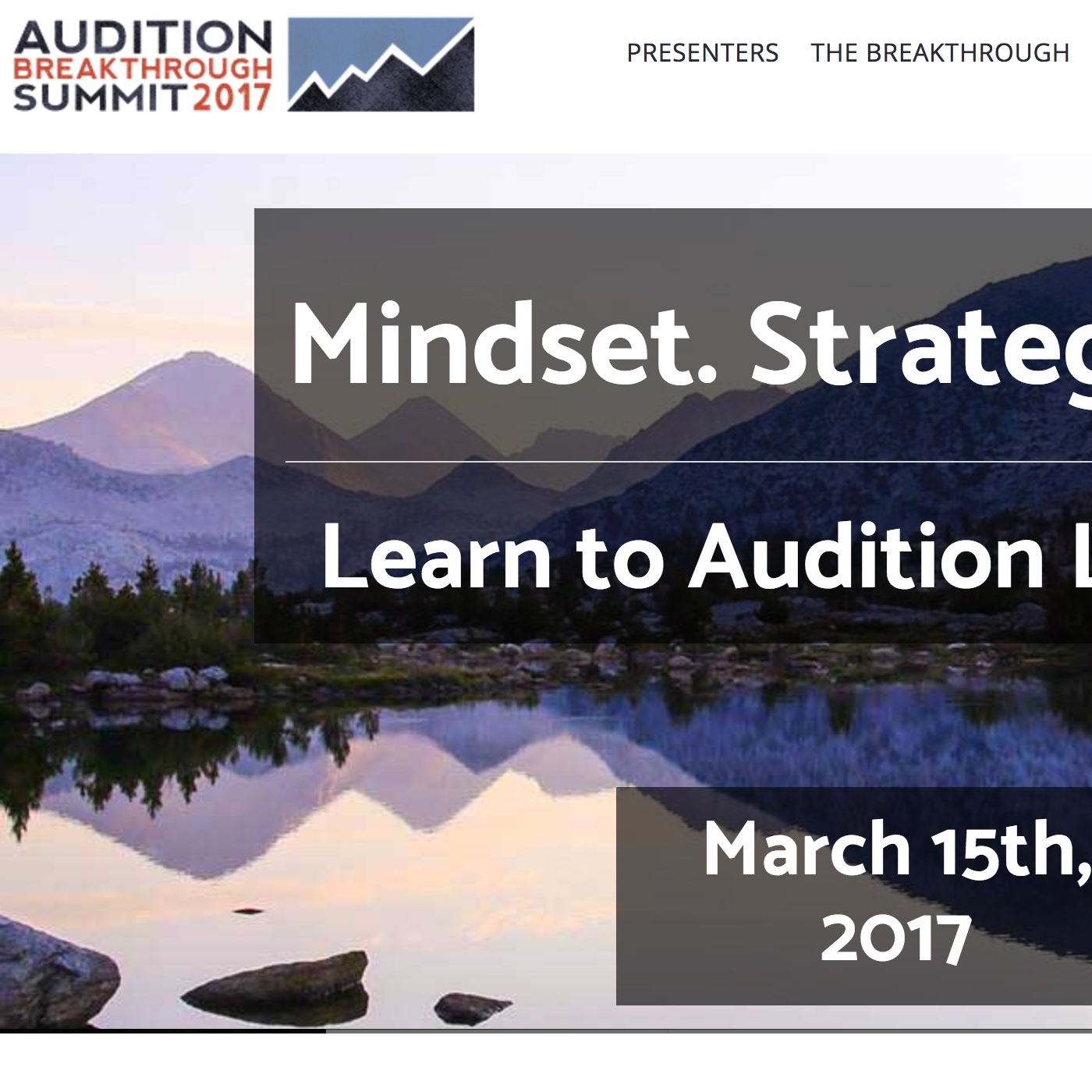 315: Audition Breakthrough Summit