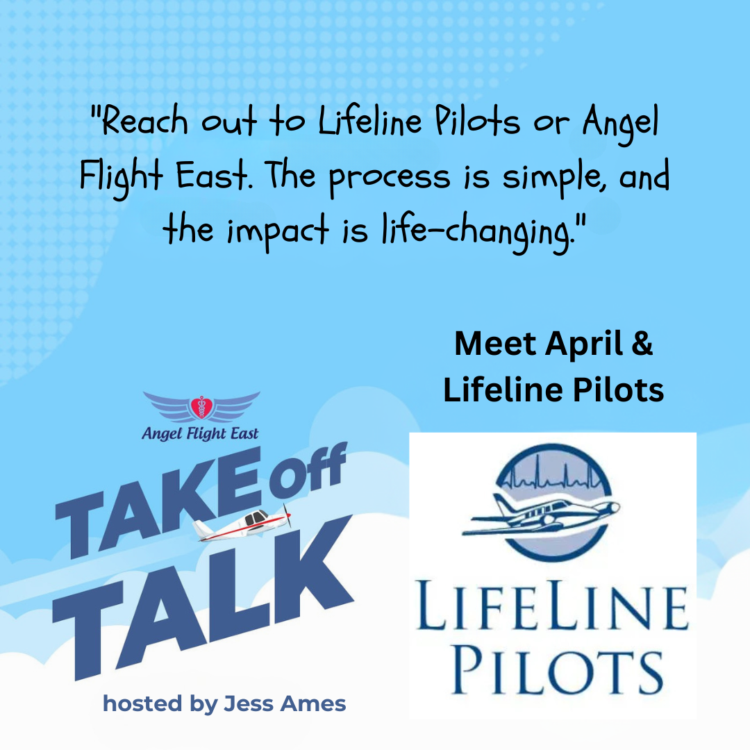 Take Off Talk with Angel Flight East