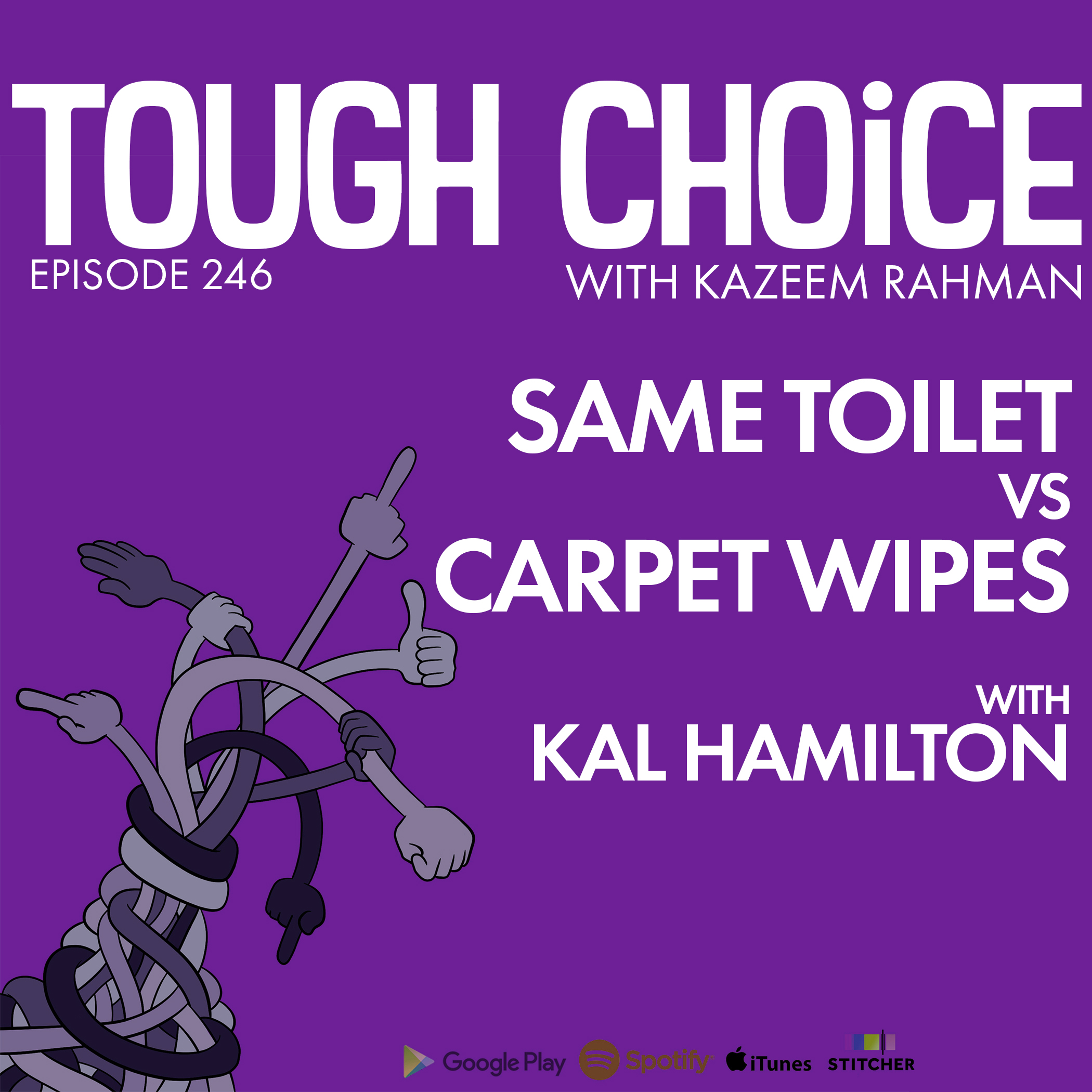 Same Toilet VS Carpet Wipes with Kal Hamilton